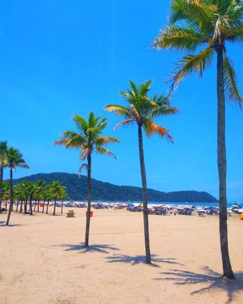 Kitnet Pe Na Areia Vista Mar - Boqueirao Praia Grande-Sp Apartamento Praia Grande  Exterior foto
