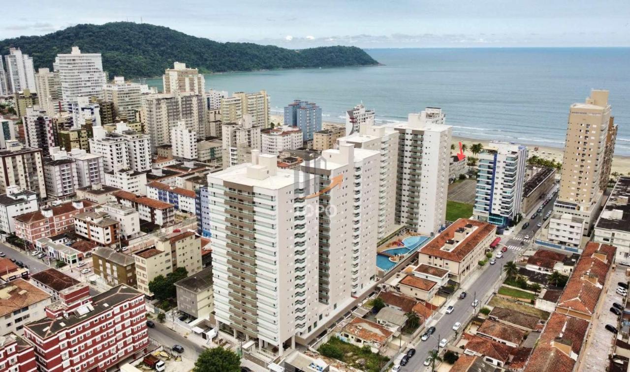 Kitnet Pe Na Areia Vista Mar - Boqueirao Praia Grande-Sp Apartamento Praia Grande  Exterior foto
